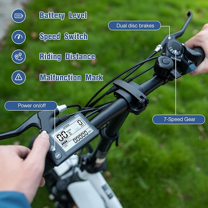 EVERCROSS EK6 Elektrofahrrad - Image 6