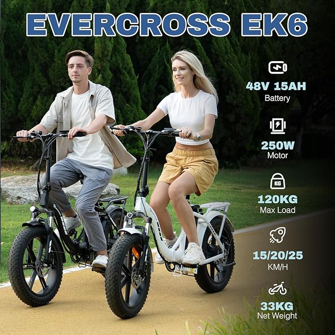 EVERCROSS EK6 Elektrofahrrad - Image 7