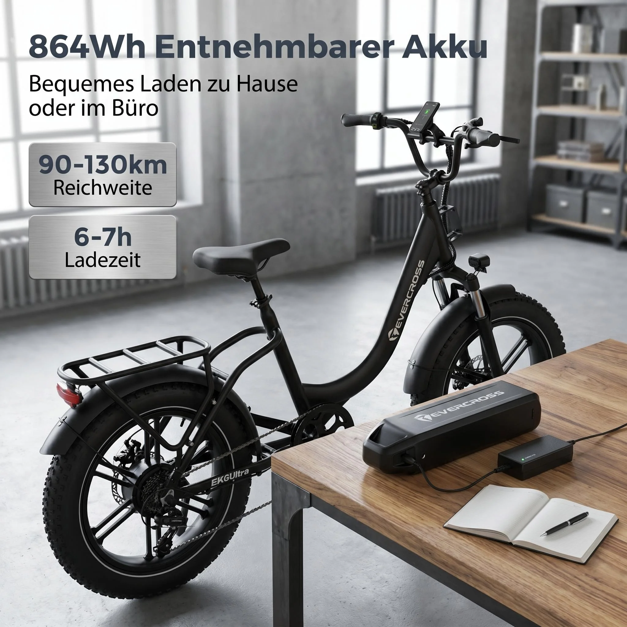 EVERCROSS EK6 Ultra E-Bike - Image 4