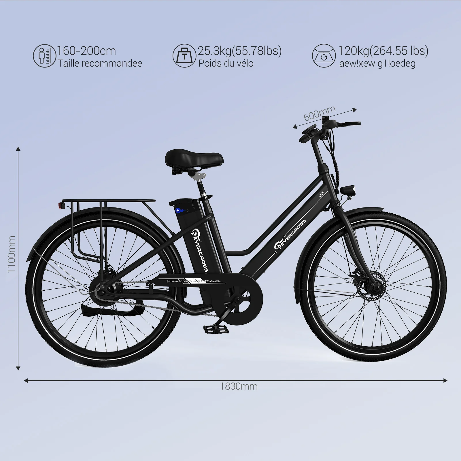 EVERCROSS EK8S Elektrofahrrad-DE - Image 12