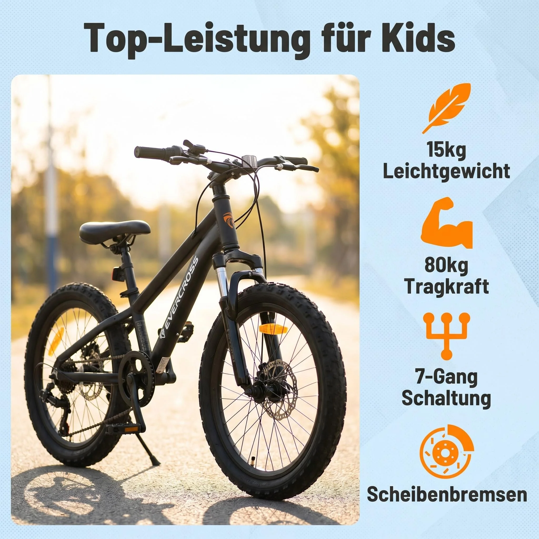 EVERCROSS EM5 Kinder-Mountainbike - Image 3