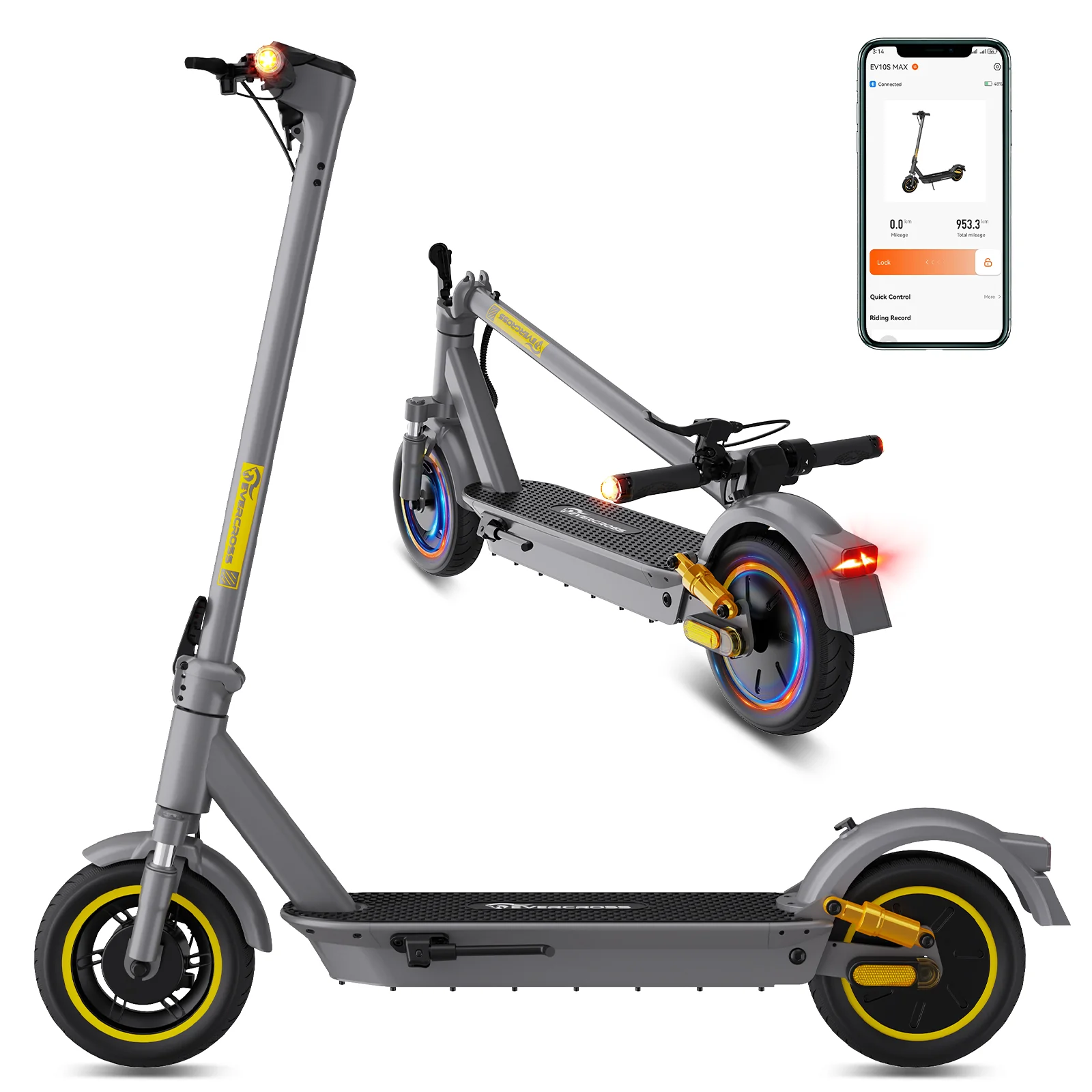 EVERCROSS EV10S MAX Elektroroller-25KM/H(Compliance in AT) - Image 11