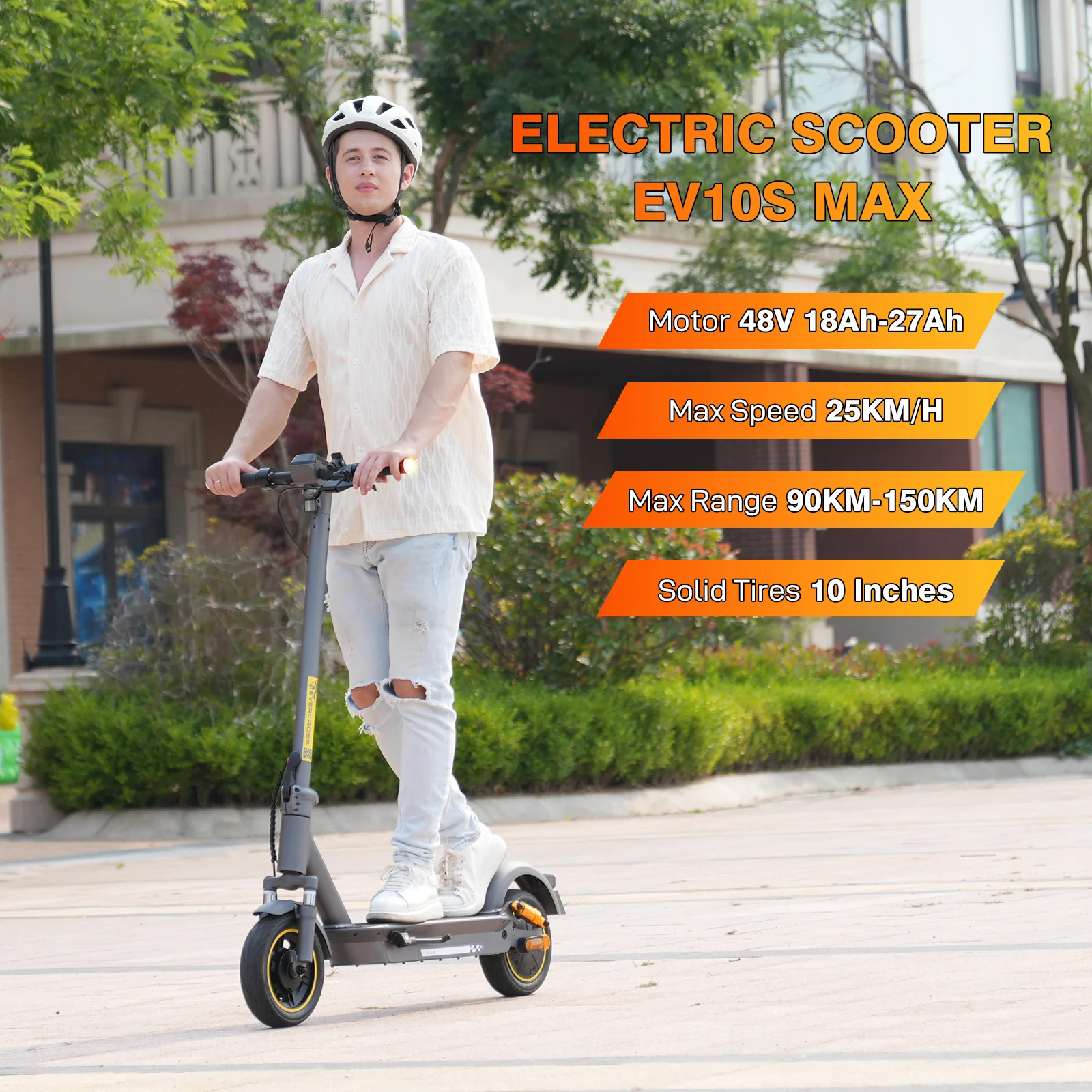 EVERCROSS EV10S MAX Elektroroller-25KM/H(Compliance in AT) - Image 3