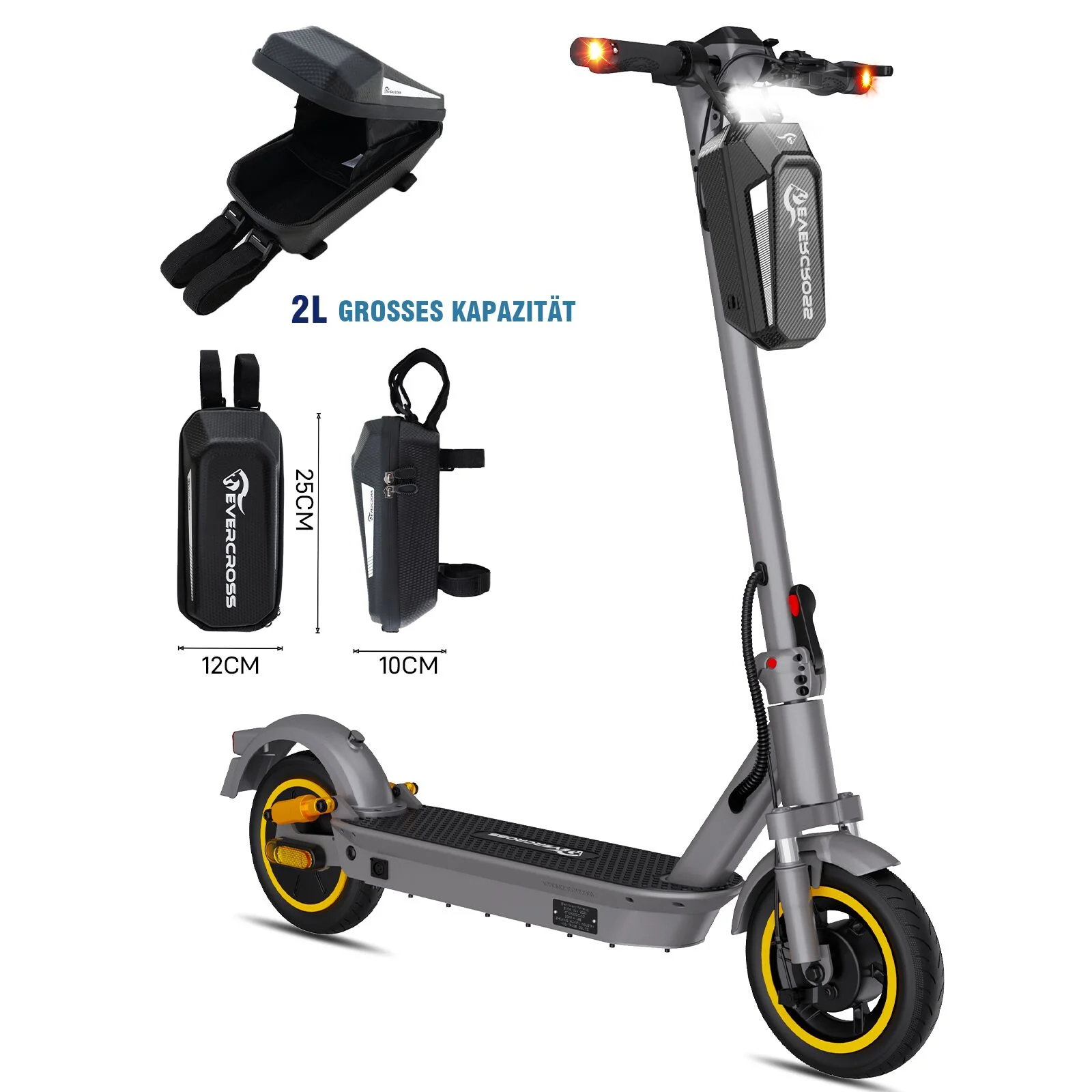 EVERCROSS EV10S MAX Elektroroller-25KM/H(Compliance in AT) - Image 9