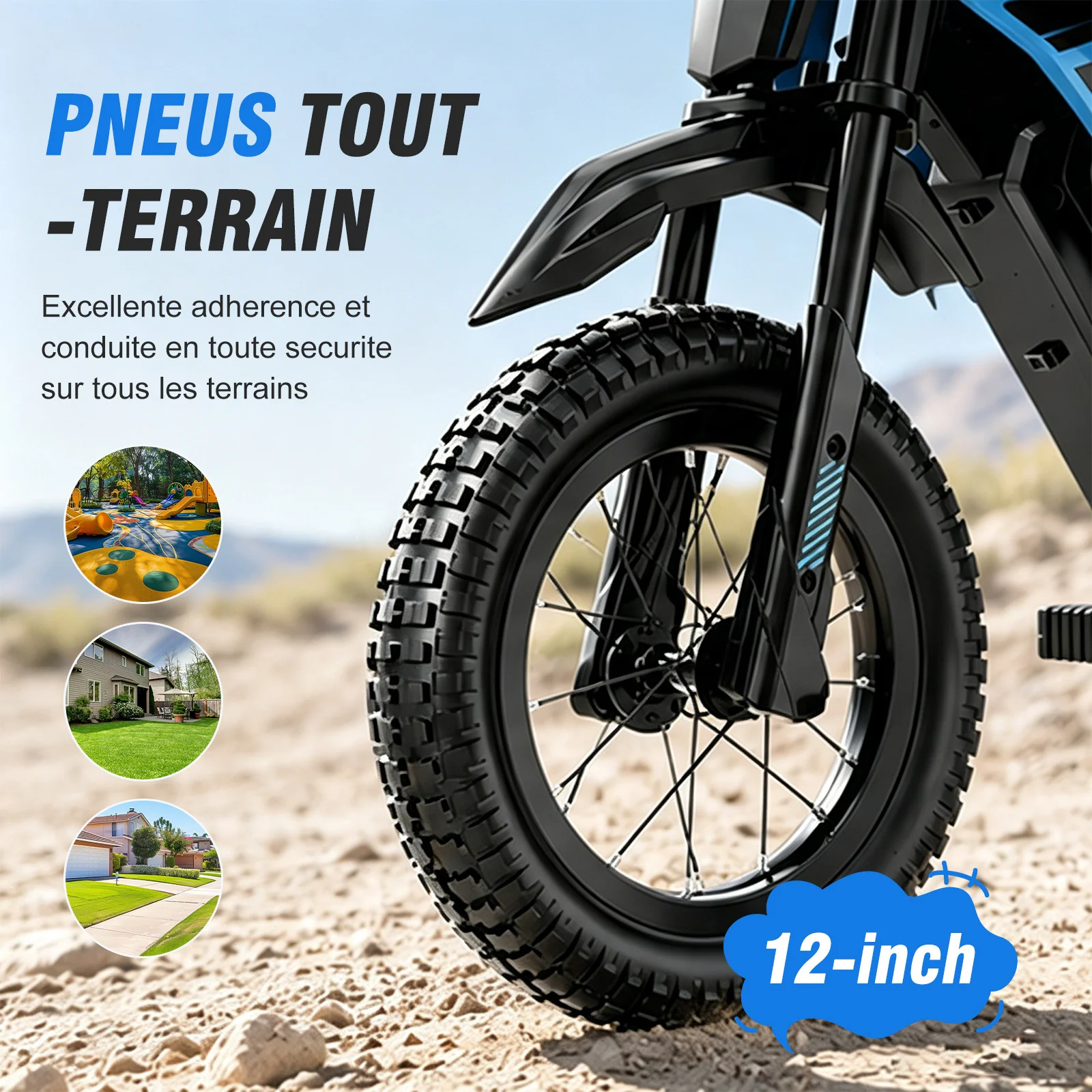 EVERCROSS EV13M Kinder-Elektromotorrad für Kinder von 3-7 Jahren - Image 6