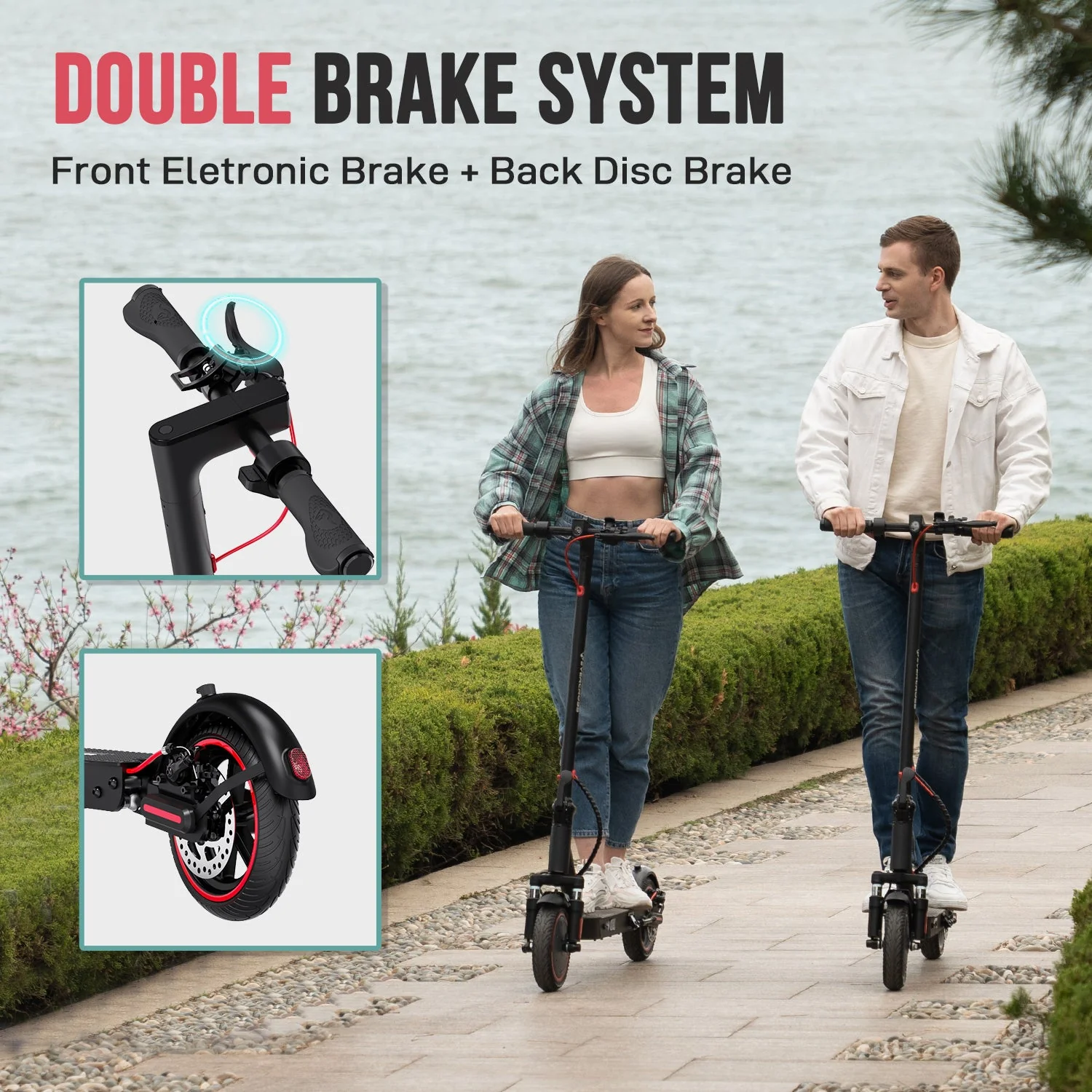 EVERCROSS EV85F Klappbarer E-Scooter-25KM/h(Compliance in AT) - Image 9